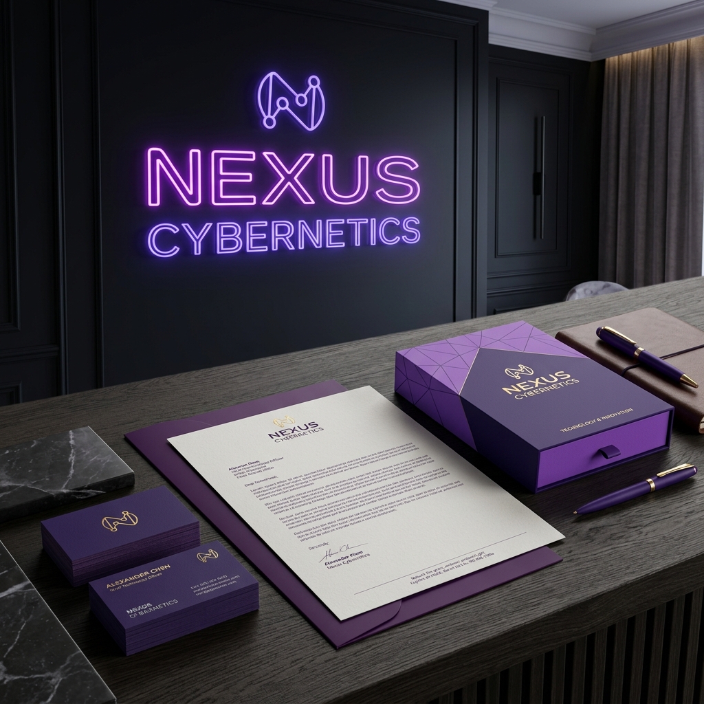Premium corporate identity offline branding mockup